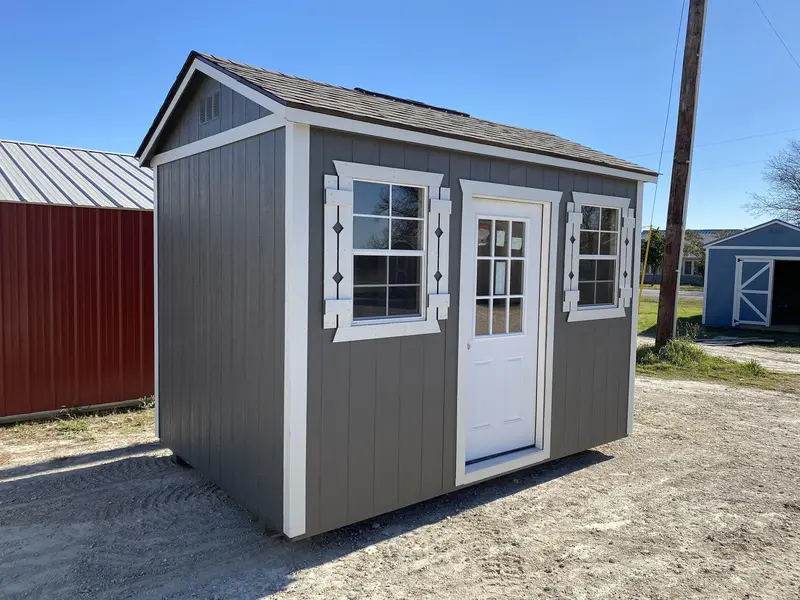8x12 Side Utility Office 1